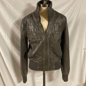 BDG Faux leather coat